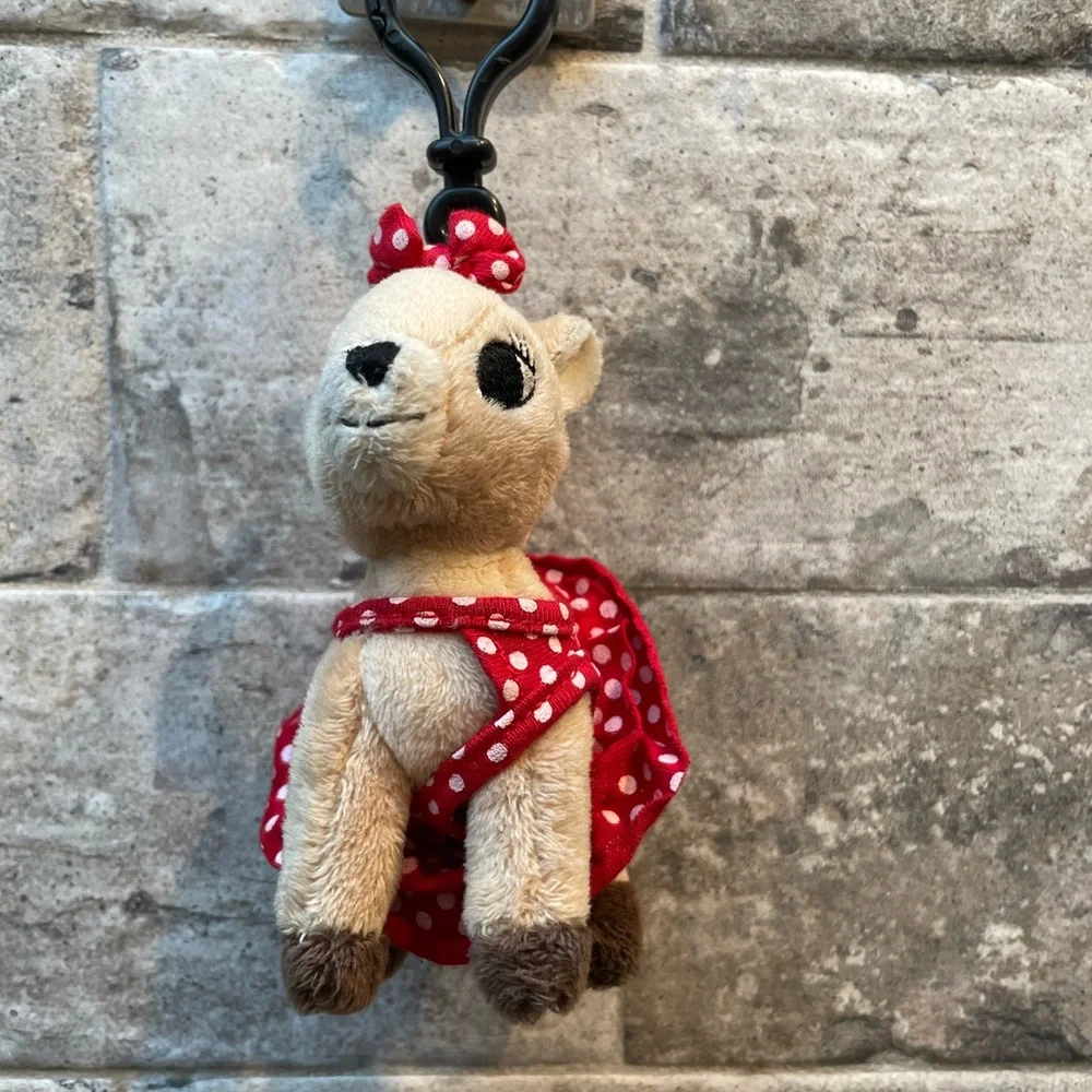 ❤️ BUILD A BEAR CLARICE MINI STUFFED ANIMAL  CHAIN HOLDER
